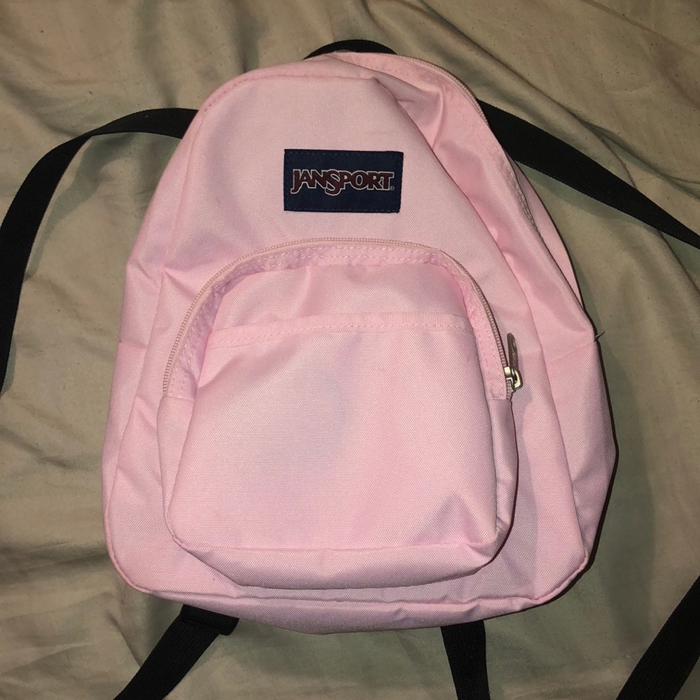 Pink Mini Jansport Backpack